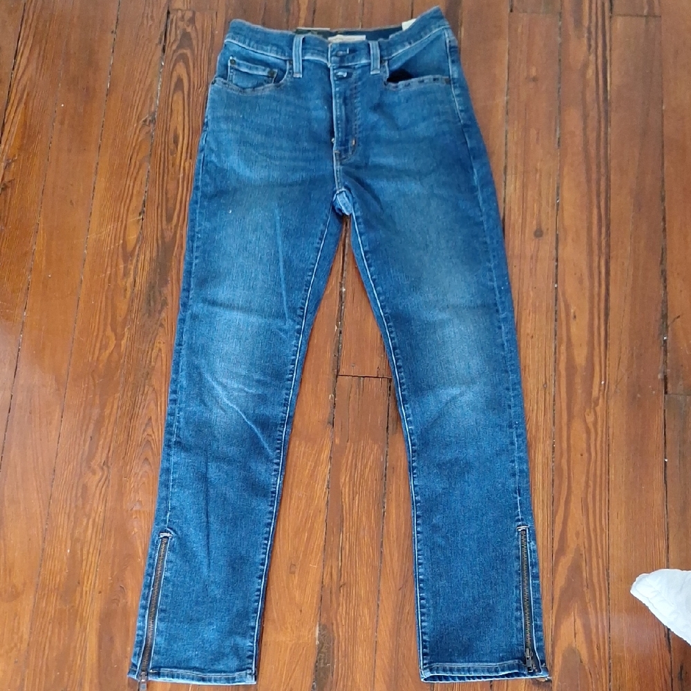 Levi's Blue Straight Jeans Classic Style